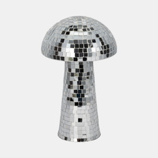 20662-03#12" Mosaic Mushroom, Silver