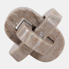 20695#5" Onyx Marble Rounded Knot, Tan