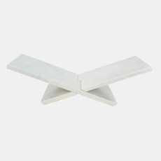 20781-01#18" Marble Bookstand, White