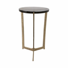 EV20876-01#22" Bennington Tall Recycled Glass Accent Table