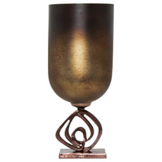 EV20920-01#19" Availa Small Urn With Metal Stand