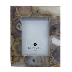 EV20977-02#5x7 Mankato Grey Agate Photo Frame