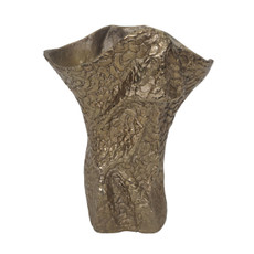 EV21162#18" Bozzeli Metal Oversized Vase, Gold