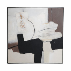 EV70421#40x40 Tiago Handpainted Wall Art