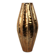 EV21271#27" Viall Small Gold Vase