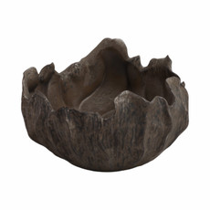 EV21287#14" Zaldana Short Porcelain Bowl, Rust