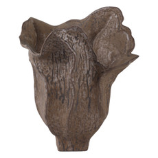 EV21288-01#13" Zaldana Small Porcelain Vase, Rust