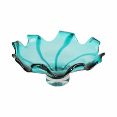 EV21413#14" Calinda Artisan Blown Glass Bowl