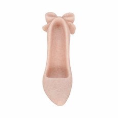 EV21444#9" Laxmi Pink Quartz Resin High Heel Statuary