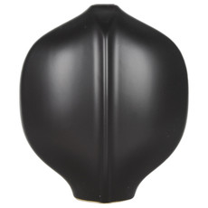 EV21694-01#12" Polten Small Black  Vase