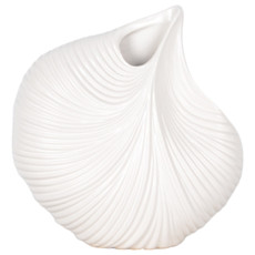 EV21710-01#10" Kony Small White  Vase