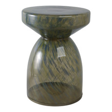 EV21890-02#20" Aires Large Art Glass Table, Brown