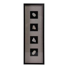 EV21966#16x47 Vitre Crystal Cluster Shadowbox Art