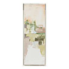 EV70434#22x60 Eden Acrylic Frame Handpainted Wall Art