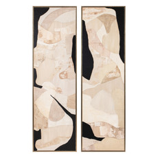 EV70445#S/2, 22x70" Croydon Handpainted Wall Art 