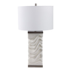 EV51430#30" Palanga Quartz Resin Table Lamp