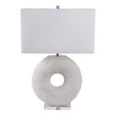 EV51435#31" Nataly Quartz Resin Table Lamp
