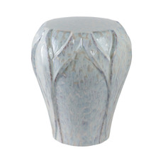 EV21995#15x18 Pendelton Cream Garden Stool 