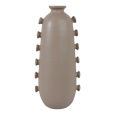 EV22224-02#18" Maricopa Medium Tan Vase