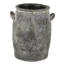 20342-04#8x7" Traditional Vase, Brown