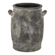 22294#12x10" Vase, Brown