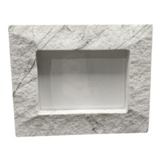 EV22374#5x7 Gilgal Marble Photo Frame With Gift Box