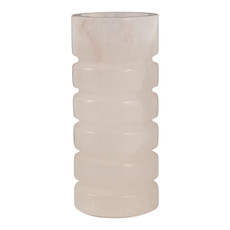 EV22720-01#8" Solica Small Alibaster Candleholder