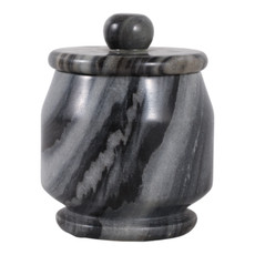 EV22729-02#6" Rennalt Large Carved Marble Jar