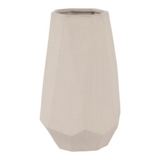 EV22745-02#11" Holdron Large Angular Vase, White