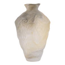 EV22774-02#15" Tirzah Large Cream Glass Vase