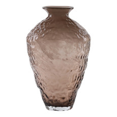 EV22775-02#15" Tirzah Large Brown Glass Vase