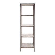 EV22786-01#78" Cavalier White Quartz Etagere