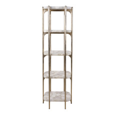 EV22786-02#78" Cando White Quartz Etagere