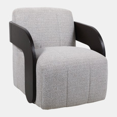 23180-01#33x31" Modern Swivel Rocker Chair, Tan/brown