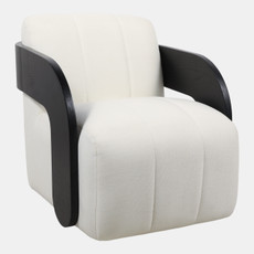 23180-02#33x31" Modern Swivel Rocker Chair, Gray/black