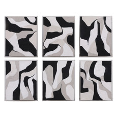EV70475#S/6 16x20 Velocity Acrylic Frame Handpainted Wall 
