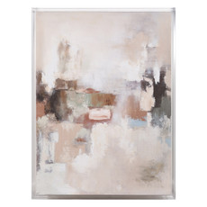 EV70476#36x48 Polino Acrylic Frame Handpainted Wall Art