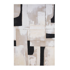 EV70478#40x60 Tristina Acrylic Frame Handpainted Wall Art