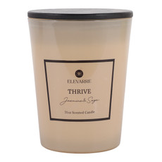 EV80587-09#7" 31oz Thrive Jasmine & Sage Candle Wood