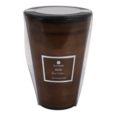 EV80588-01#12" 128oz  Noir Oud And Tobacco Glass Candle Wood 