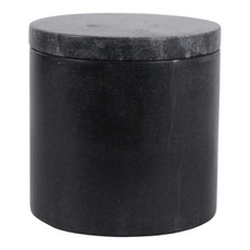 EV80590-01#5" 10oz  Small Noir Oud And Tobacco Glass Black Ma