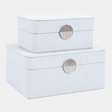 22102-03#S/2 7/9" Rounded Corner Boxes, Light Blue
