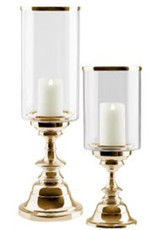 EV23645#S/2 10/12" Rummis Candle Holders