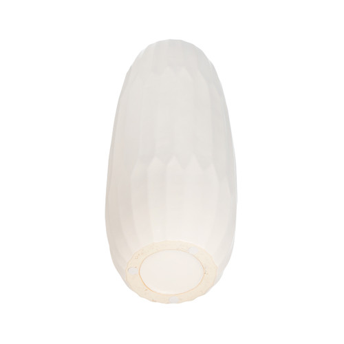 14651-04#Ceramic 14" Vase , White