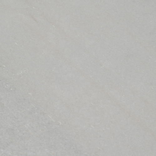 14844-01#Metal 22" Accent Table W/ White Marble, Gold  Kd