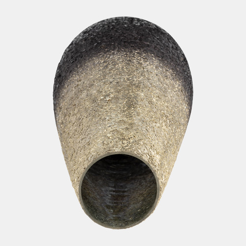 15503-01#18" Crackled Vase, Plum Ombre