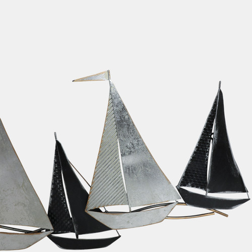 15722#Metal 50" Sailboats, Multi Wb