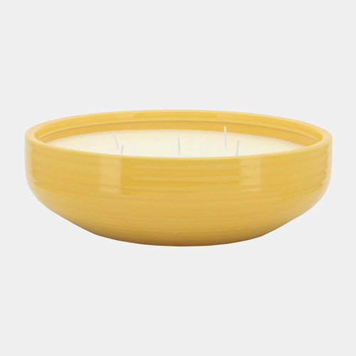 80033-01#13" Bowl Citronella Candle By Liv & Skye 60oz 