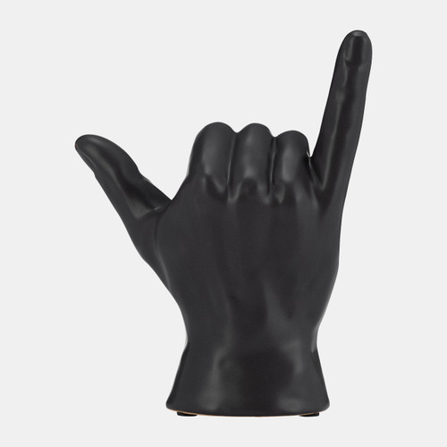 16147-04#7"h, "hang Loose" Hand, Black