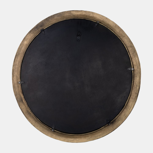 17435#Metal,29",hurricane Pttrn Mirror,bronze